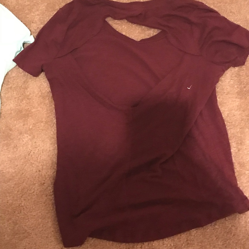 PINK cut out tee